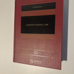 Law Textbook: Constitutional Law - Chermerinsky - Seventh Edition
