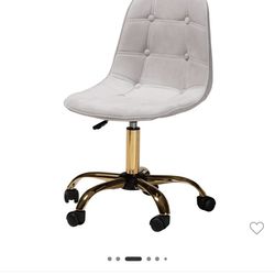 NIB , Light grey Office chair.