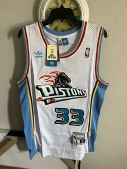Mitchell and Ness hardwood classic Detroit Pistons Grant Hill stitched Jersey