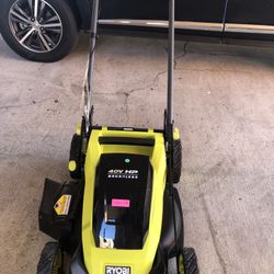 RYOBI 40V HP Brushless 20 in. Cordless Battery Walk Behind Push Mower with 6.0 Ah Battery and Charger