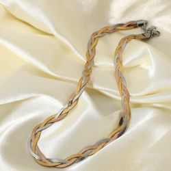 S6- Gold Chain Waterproof Set – Bracelet + Necklace!