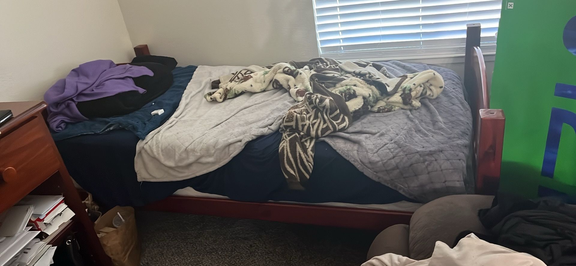 Twin Size Bed frame (mattress Included)