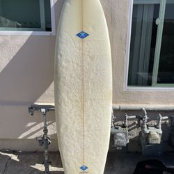 6’10 Mid-Length QuadFin Fish – 53L – Zuma Jay / Hansen
