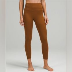 New Womens Lululemon align hr pant 25 copper brown leggings pants size 18 Pantalon De Mujer Tamanio 18