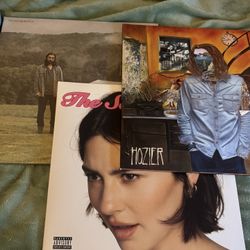 Records And Record Player 