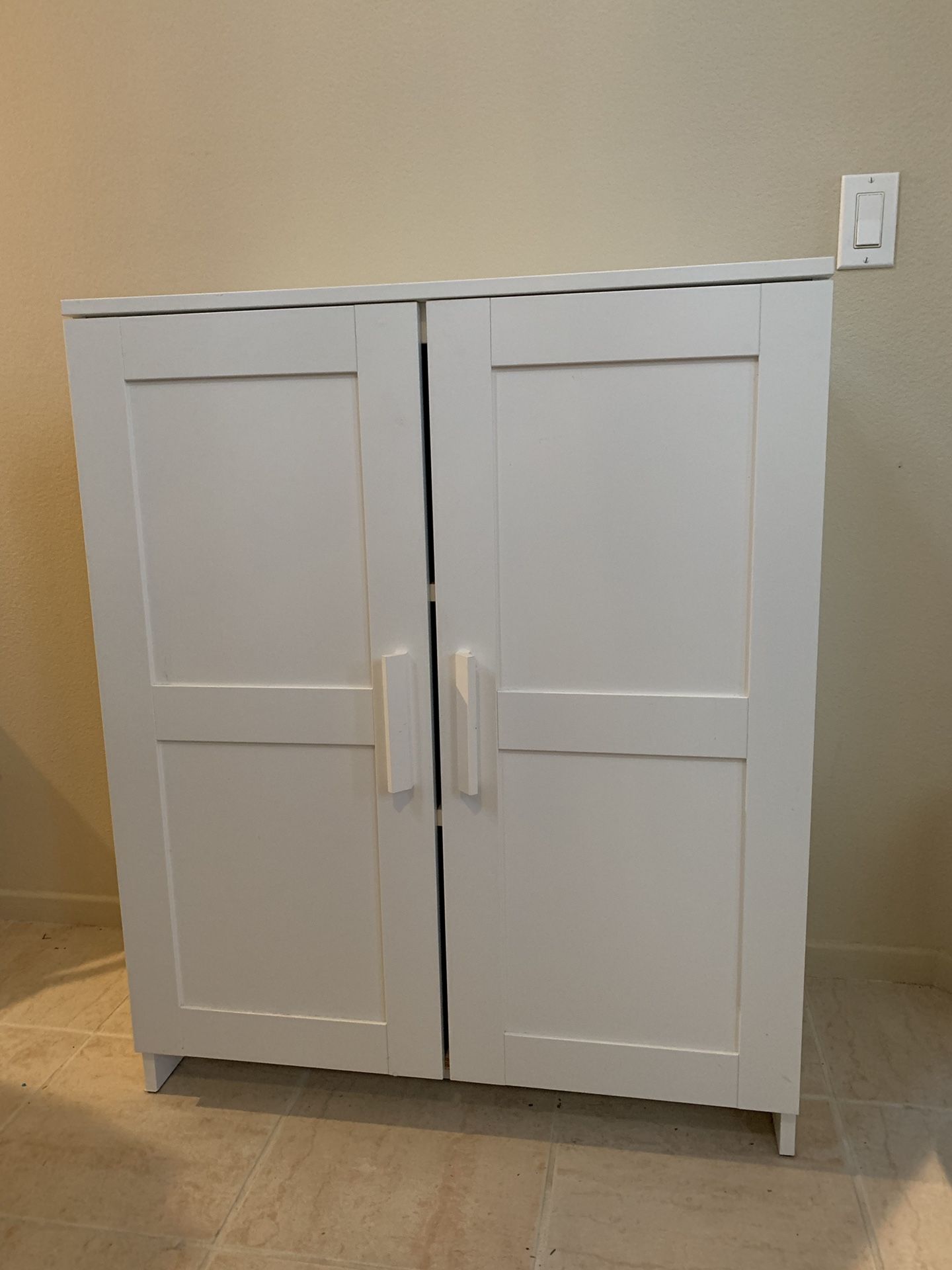 Ikea white cabinet