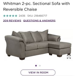 Whitman 2024 sofa chaise