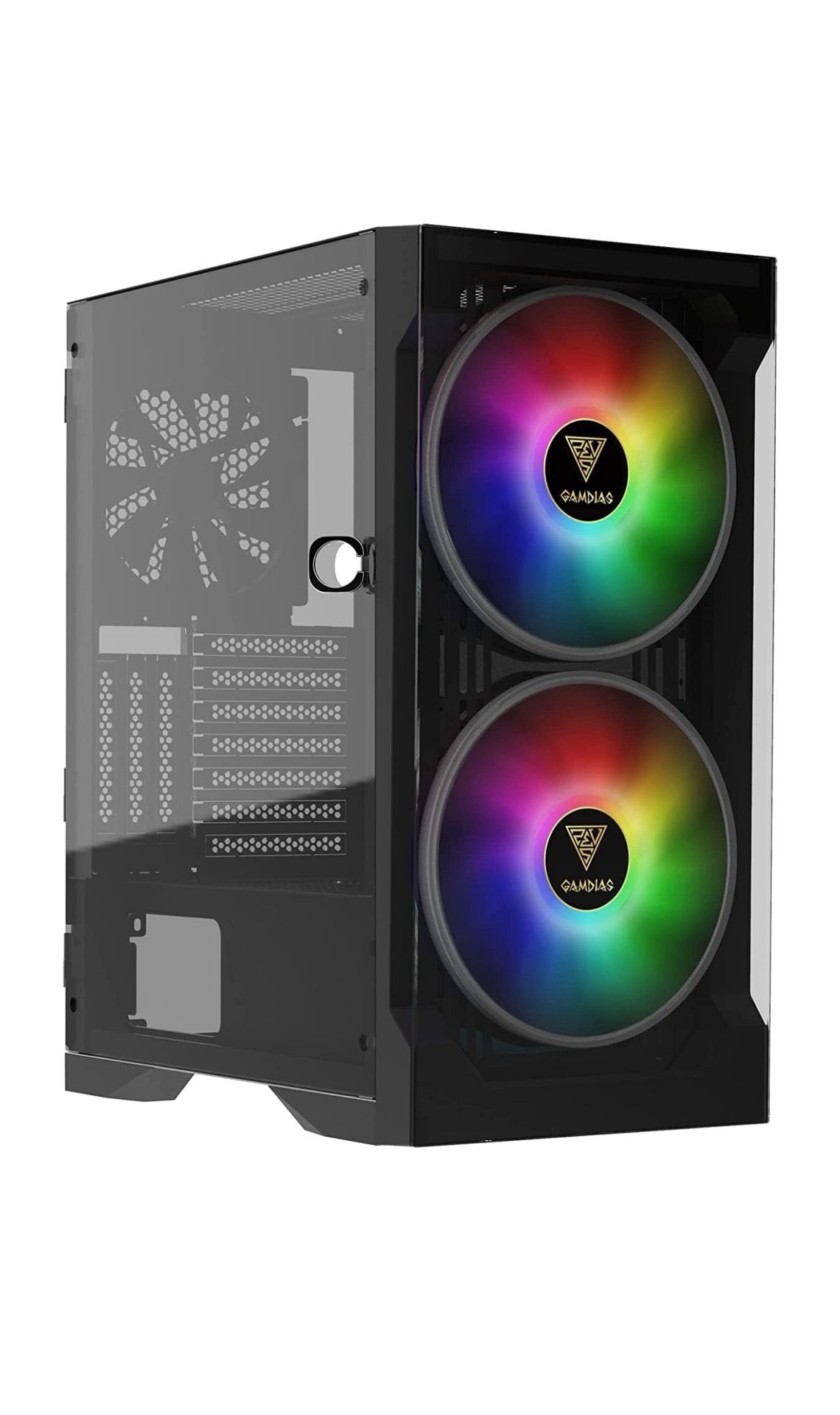 GAMDIAS ATX Mid Tower Gaming Computer Case *Brand New*