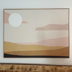 Desert Scape Canvas Wall Art