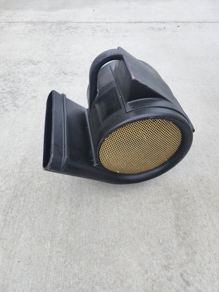 Air Mover Carpet Dryer Floor Fan for Water Damage Restoration and Pet Cage Dryer Black