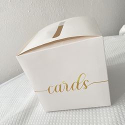 “cards” Box For Wedding Or Party 