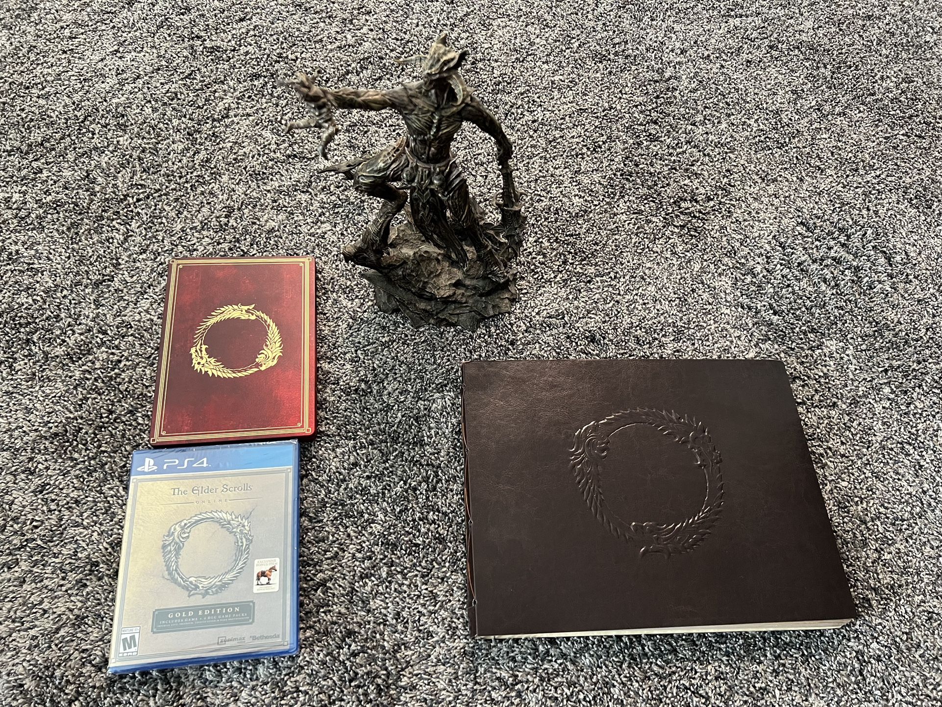 Elder Scrolls Online (PS4) with DLC Statue & More