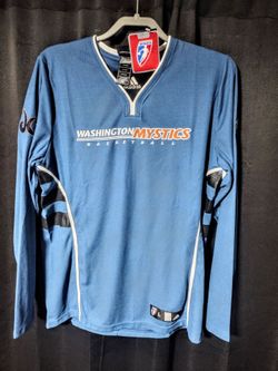 Brand New Adidas WNBA Washington Mystics Shooting Shirt Warm Up Jersey Large