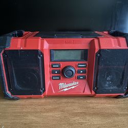 Milwaukee M18 Jobsite Radio.