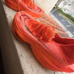 Nike Air Zoom Alphafly Next% 2 Men's Size 9.5 Shoes Total Orange