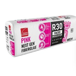 Owens Corning R30 Faced Fiberglass Insulation