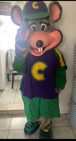 Avenger Chuck E. Cheese walk around for sale and I have the posters vintage  toseparate price