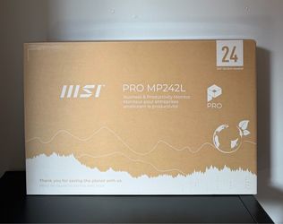 MSI PRO MP242L 24” FHD 100Hz IPS Monitor