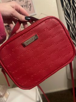 Red Nautica purse