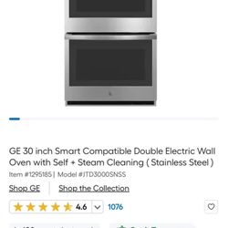 Double Wall Oven 