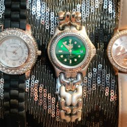 Women's Watches/ ALL NEED BATTERIES/ Prices In Pictures 