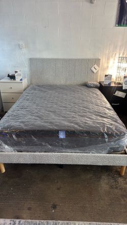 Full bed with mattresses $699/39 down