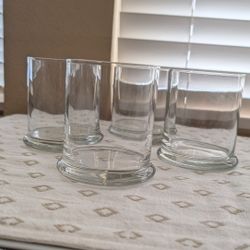 Glass Candle Holders