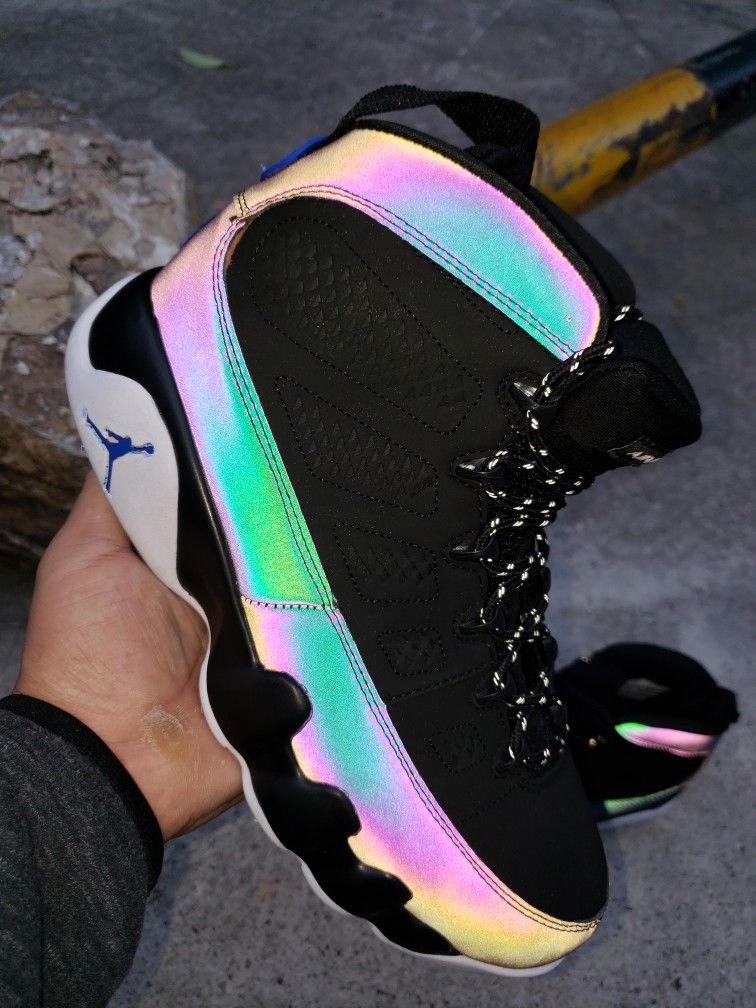 Jordan 9 rainbow sales