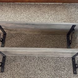 Wall Shelves Set Of 2 