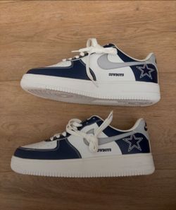 Nike Airforce 1 Dallas Cowboys themed