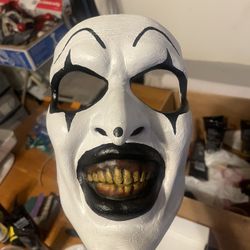 Terrifier Mask Hand Painted
