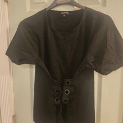 Express Black Shirt Size Medium 