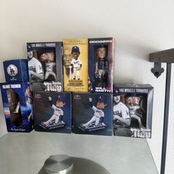 Dodger Bobbleheads (Ohtani/Treinen/Hernandez/Smith/May/Baker)