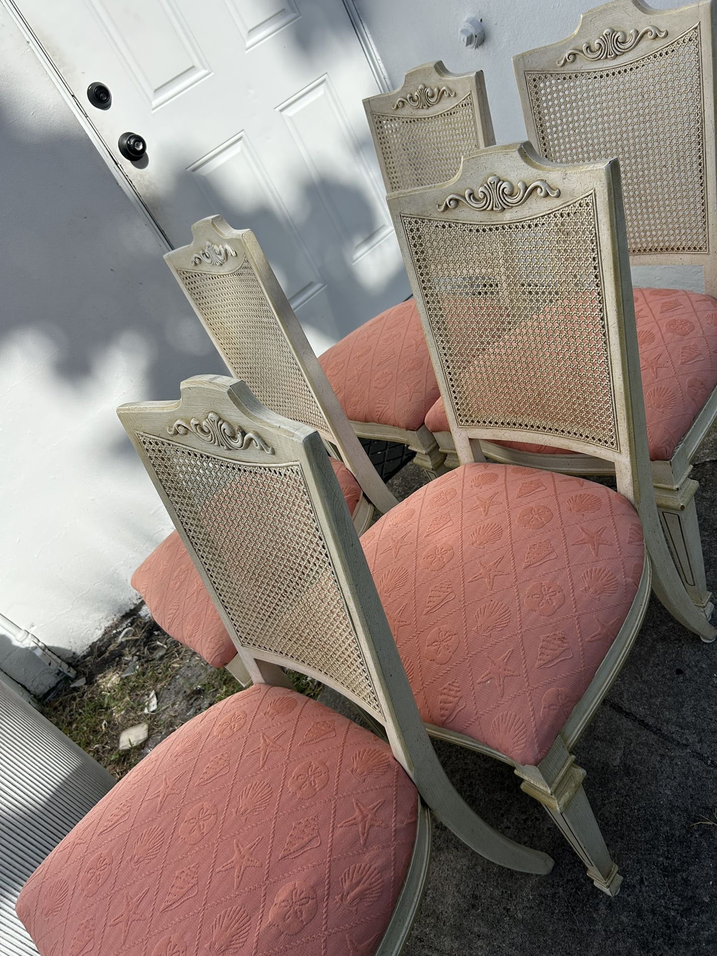 5 Vintage Dining Chairs