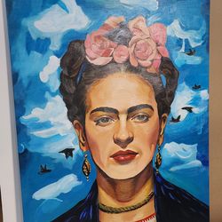 Frida Kahlo painting 🖼 36x 48