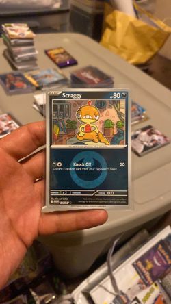 Scraggy #134/217 Ascended Heroes Reverse Holofoil NM PokƩmon Card