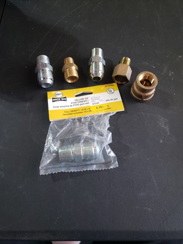 Various Gas Fittings