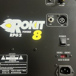 Pair (2) krk rokit 8 rpg2