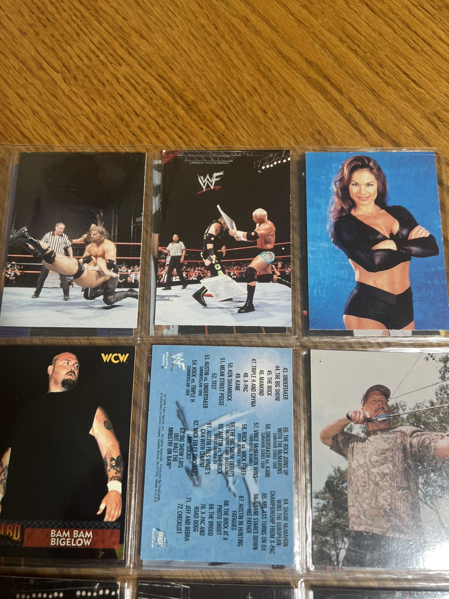 WWF WRESTLING CARDS MINT CONDITION