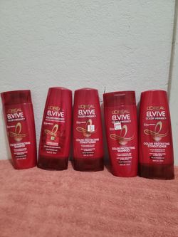 Tres shampoo y dos acondicionadores por $20