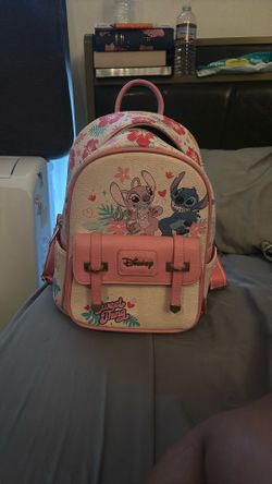 Angel and stitch Backpack