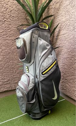 Nike Performance 14-Way Divider Golf Cart Bag with 9 Zipper Pockets