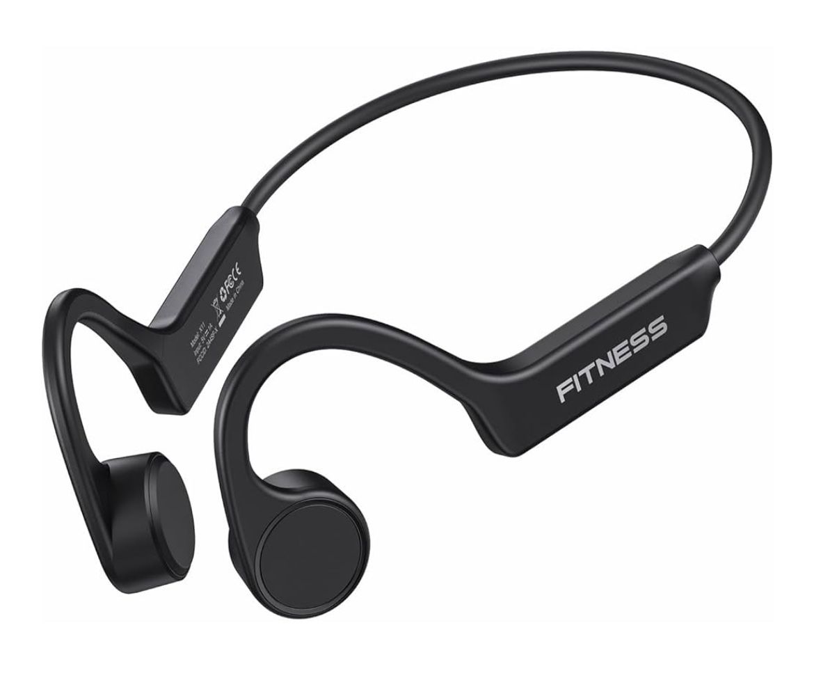 Brand: PSIER PSIER Bone Conduction Headphones, Bluetooth 5.3 Open Ear Headphones, 8H Playtimes Bone Conduction Earbuds with Mic, IPX6 Waterproof Runni