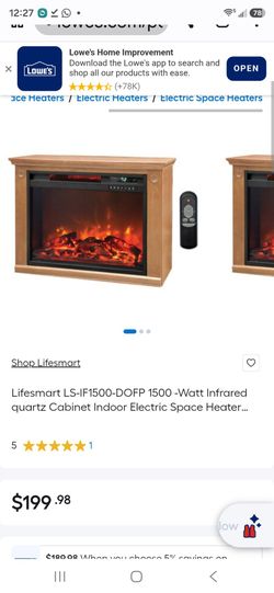 Electric fireplace