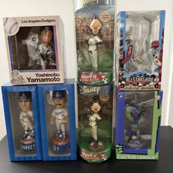Los Angeles Dodgers Disney Bobbleheads 