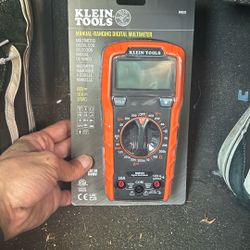KLEIN TOOLS (Manual-Ranging Digital Multimeter)