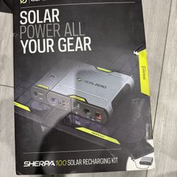 Goal Zero Sherpa 100 Recharging Kit 