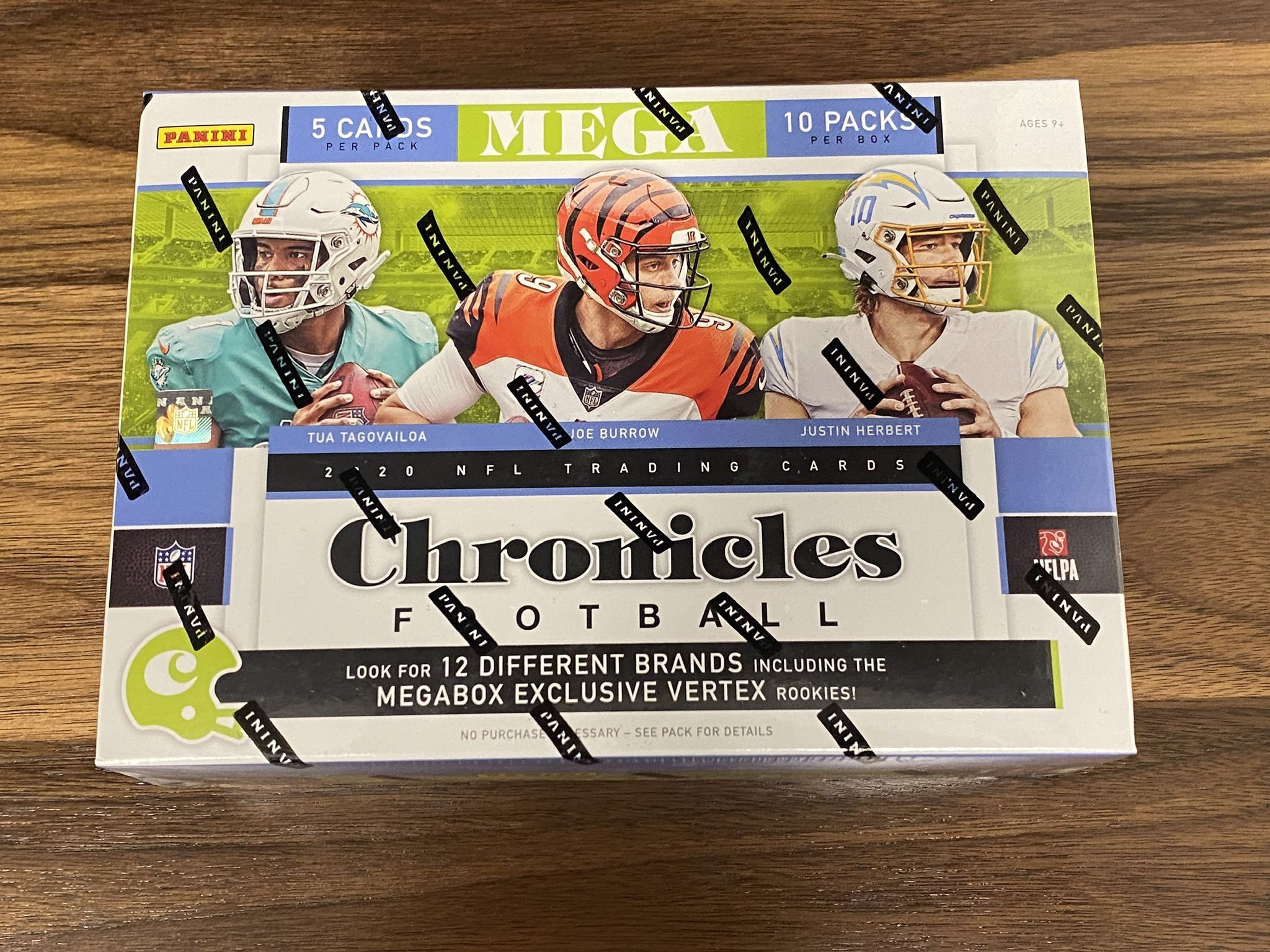 2020 Chronicles Football Mega Box - Target! Burrow, Herbert, Jefferson, Tua