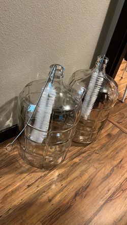 Glass 5 Gallon Jugs