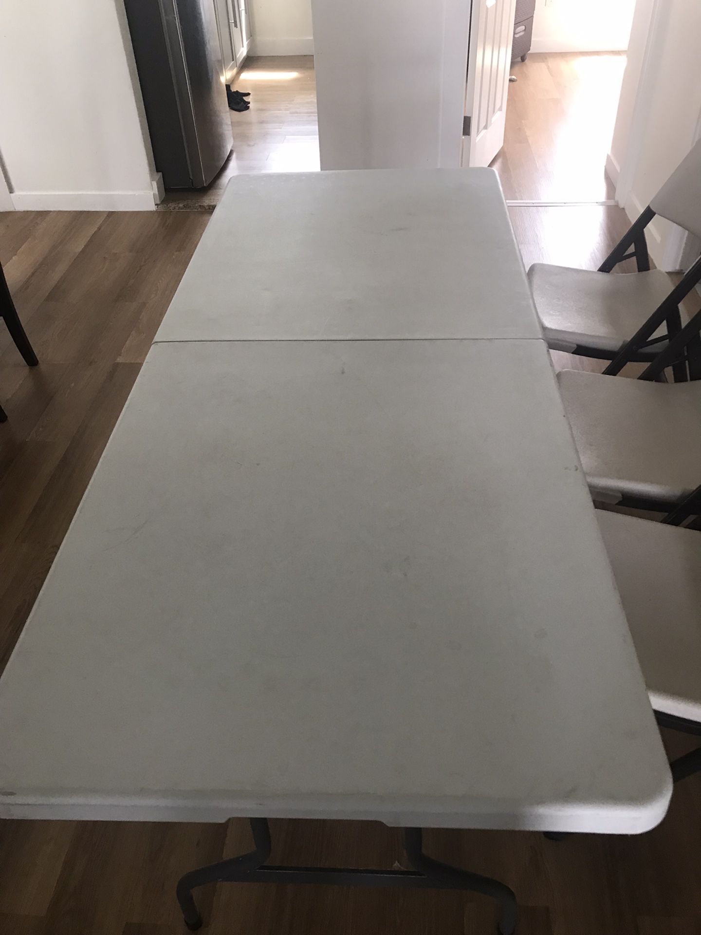 6 FT  Outdoor Table And Chair 